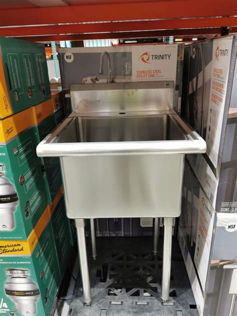 open box stainless steel sink|TRINITY .